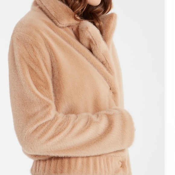 Sugar Faux Fur Crop Jacket - Picture 5 of 10